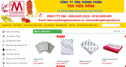 van phong pham